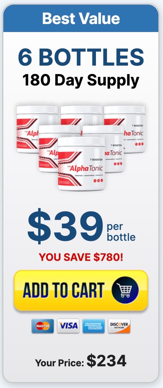 alpha tonic 6 bottles